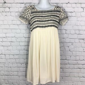 Anthropologie HD in Paris embroidered dress